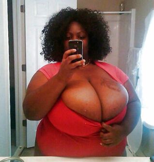 Ebony moms with ample innate tits,