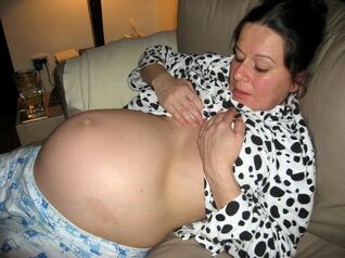 mature pregnant